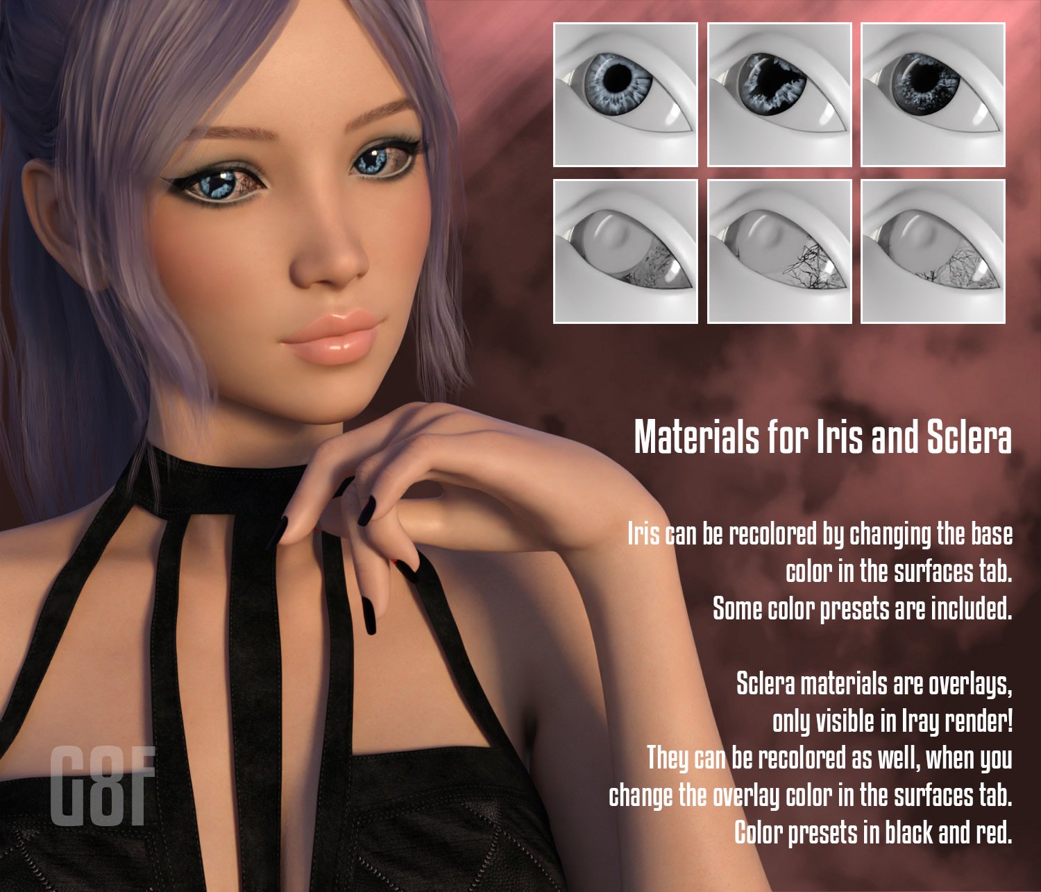 Vampire AddOn for Genesis 8 | Daz 3D