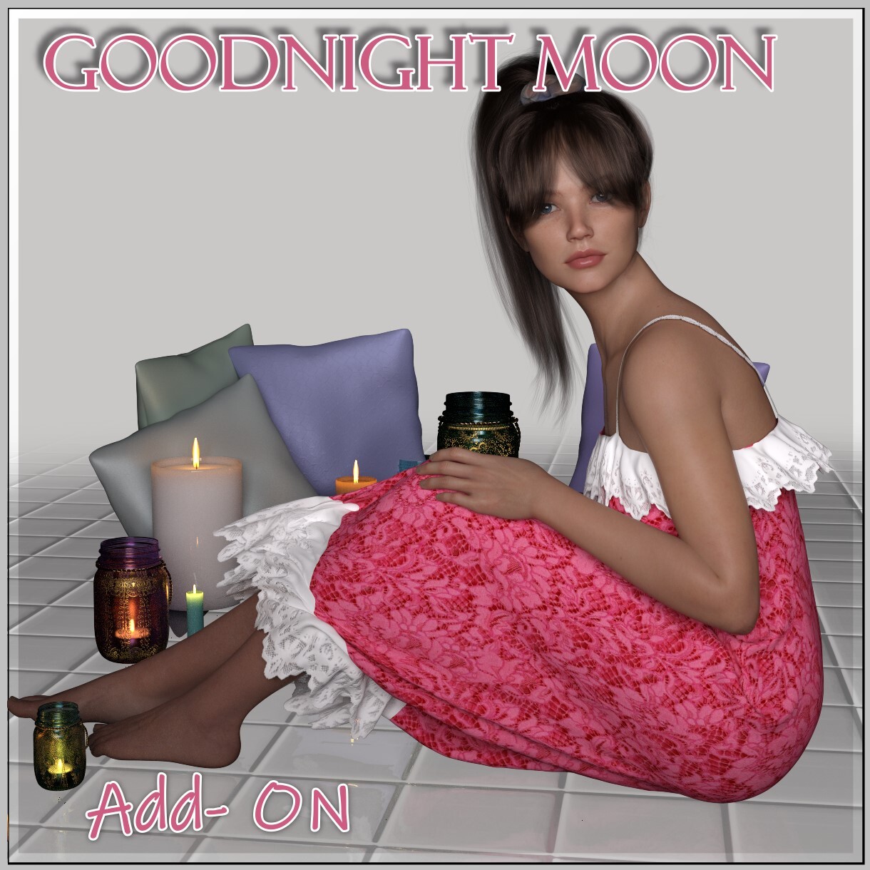 dforce-Goodnight Moon Textures by: LUNA3D, 3D Models by Daz 3D