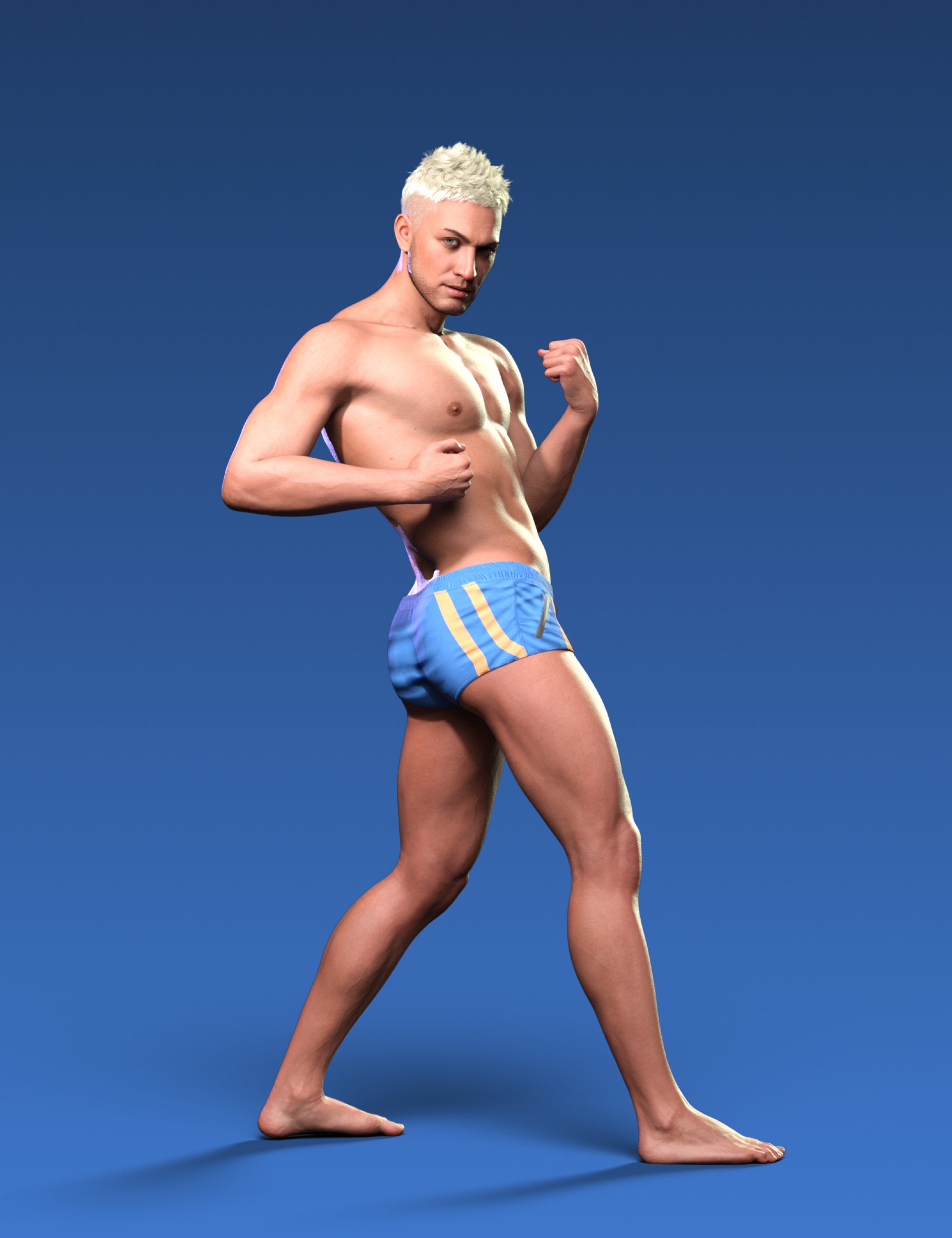 Whatta Man! Poses for Genesis 9 and 8 Male by: Faber Inc, 3D Models by Daz 3D