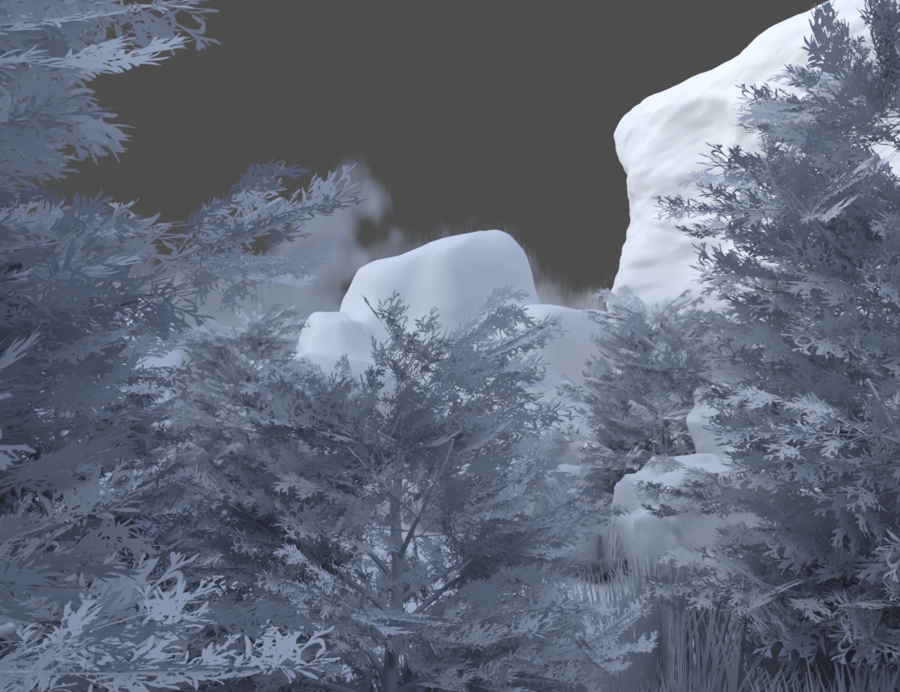 Among the Rocks | Daz 3D