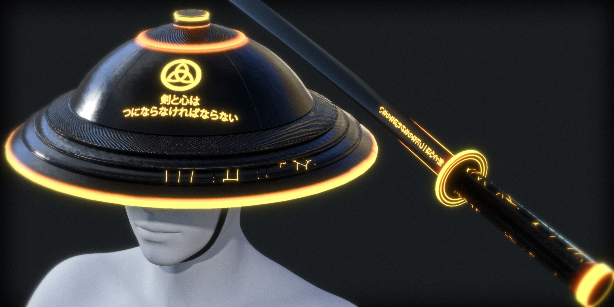 Traditional to Sci-Fi Samurai Journey | Daz 3D