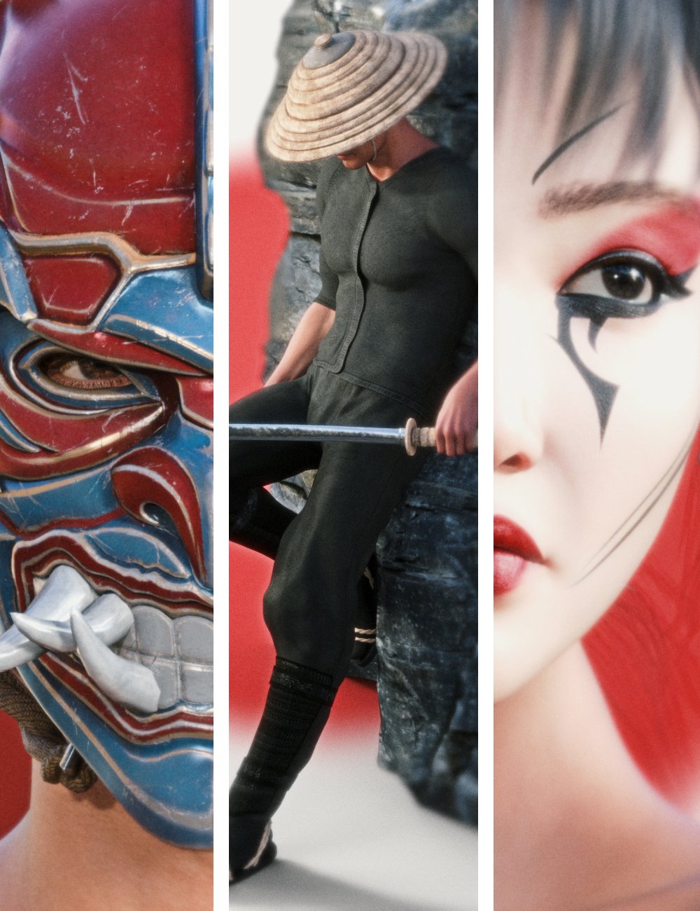 Return of Samurai by: Neikdian, 3D Models by Daz 3D