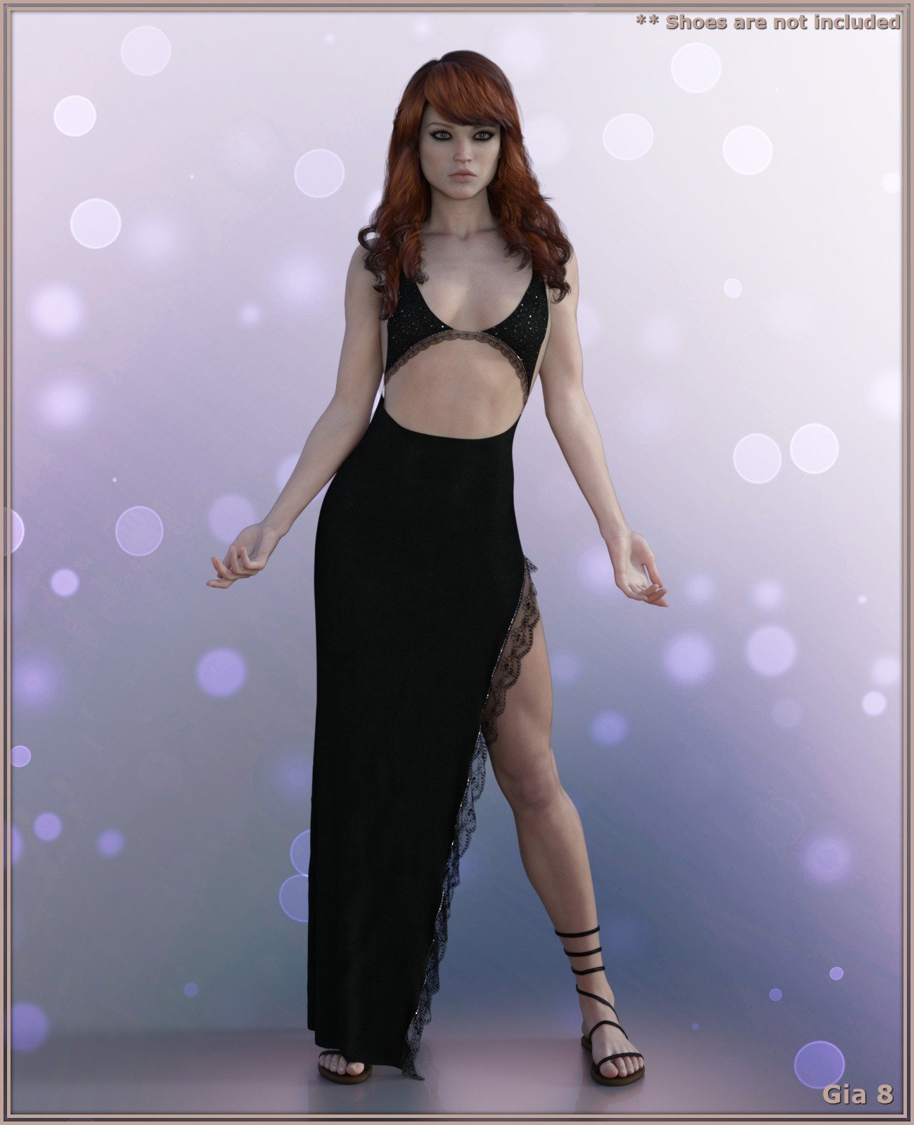 dForce Cabello Flow for G8F and G8.1F by: ~Wolfie~, 3D Models by Daz 3D