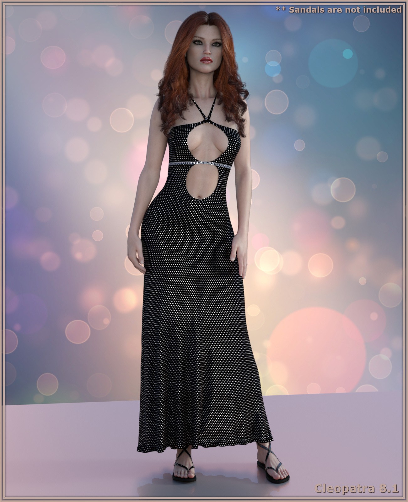 dForce Celine Gown for G8F and G8.1F by: ~Wolfie~, 3D Models by Daz 3D