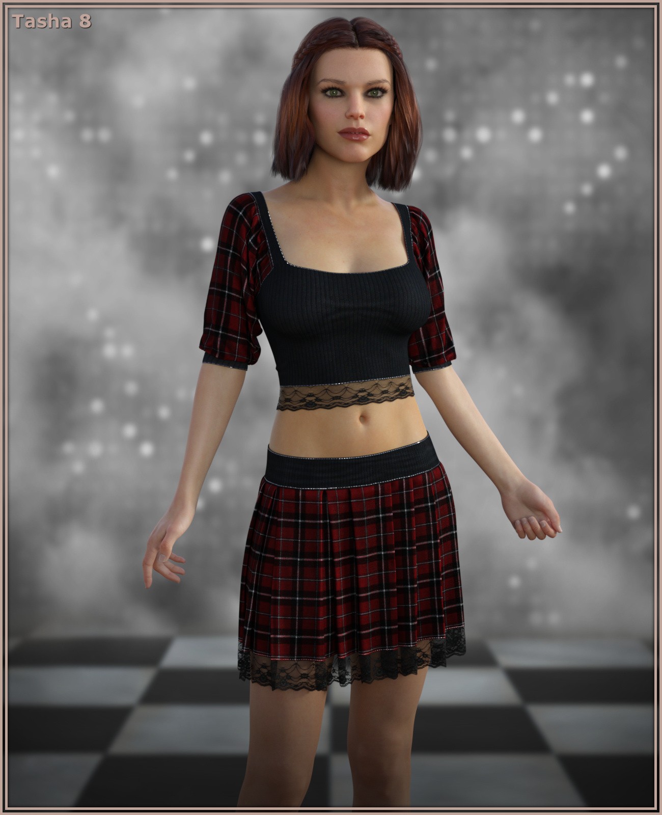 dForce Tudor Outfit for G8F and G8.1F by: ~Wolfie~, 3D Models by Daz 3D