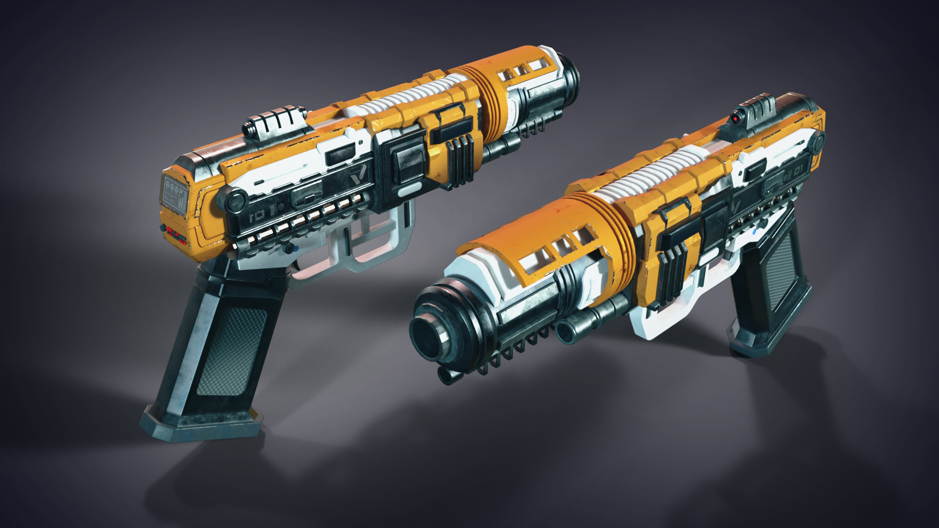 Futuristic Weapons Mod Futuristic Weapon Collection 01 | Daz 3D