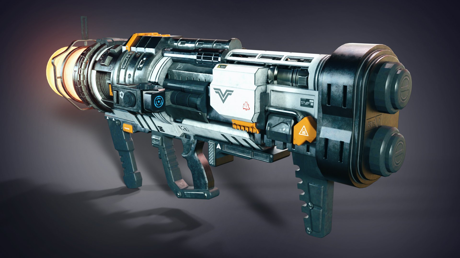 Futuristic Weapon Collection 01