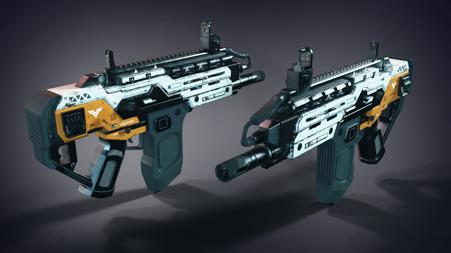 Futuristic Weapons Mod Futuristic Weapon Collection 01 | Daz 3D