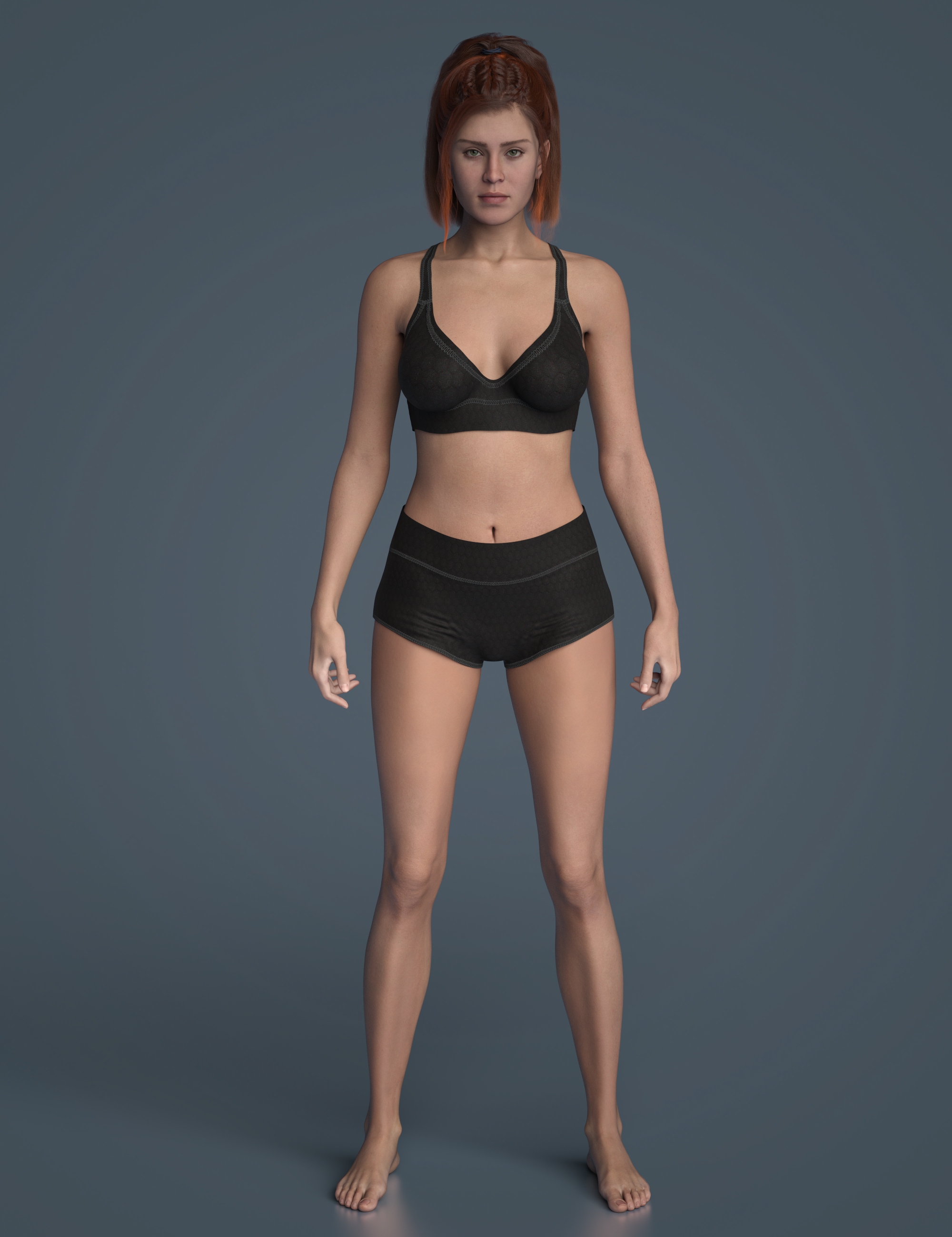 Tabitha 9 Curvy Shape Add-On by: , 3D Models by Daz 3D