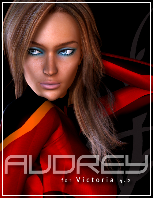 Audrey for V4 by: Shimuzu, 3D Models by Daz 3D