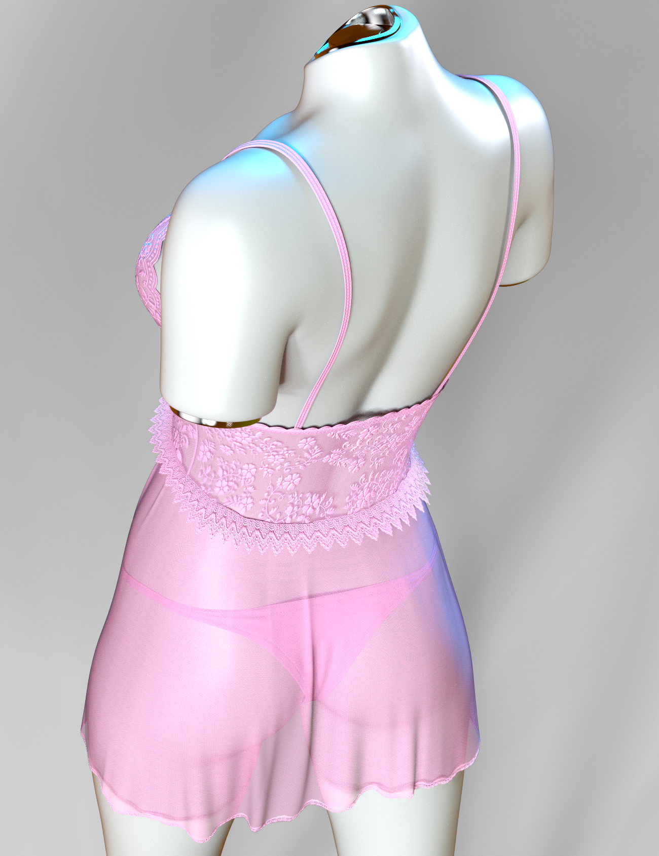 DNA DFORCE LOLA BABYDOLL FOR GENESIS 9 visual data 5