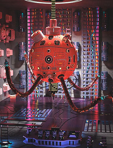 Artificial Intelligence Room Materials | Daz 3D