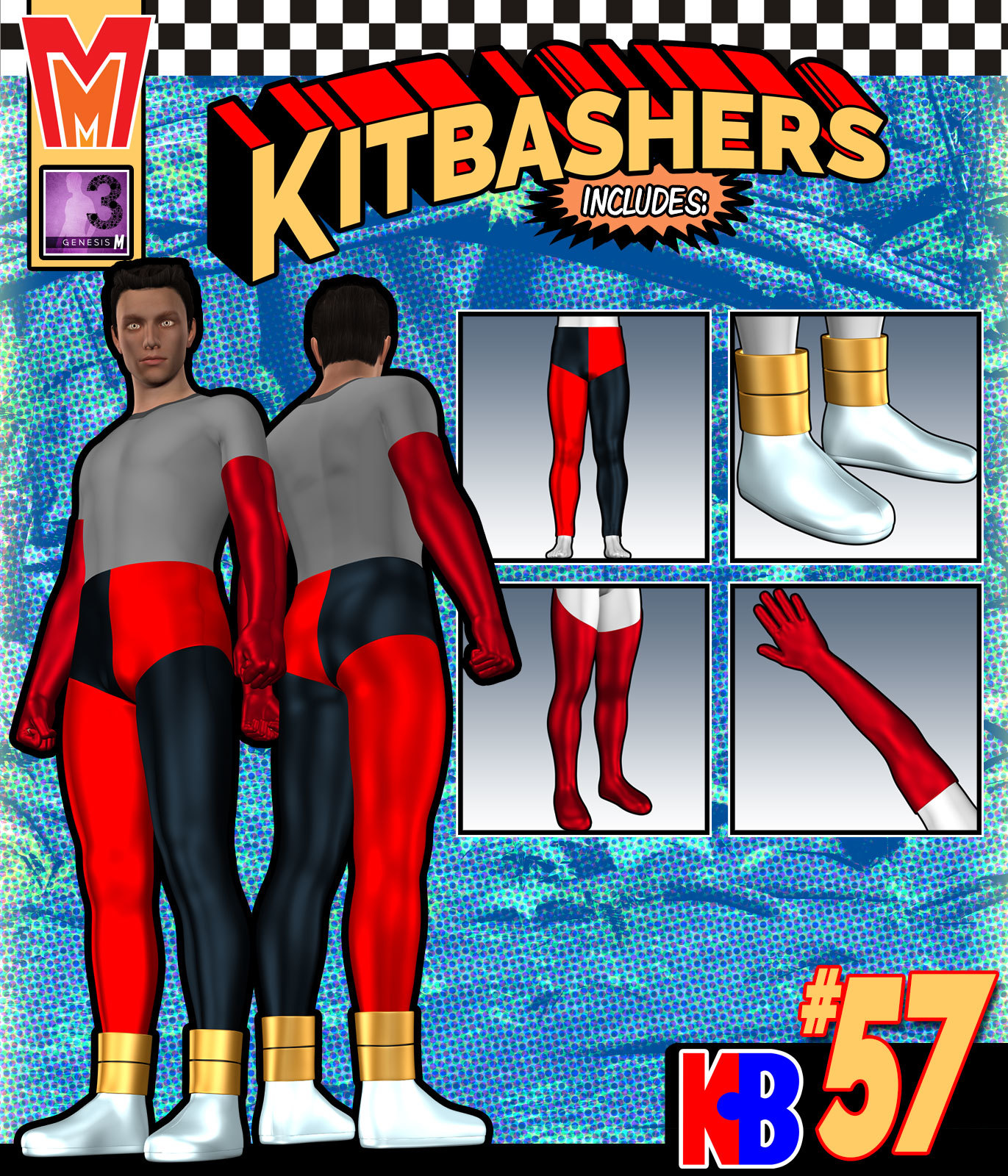 Kitbashers 057 MMG3M by: MightyMite, 3D Models by Daz 3D