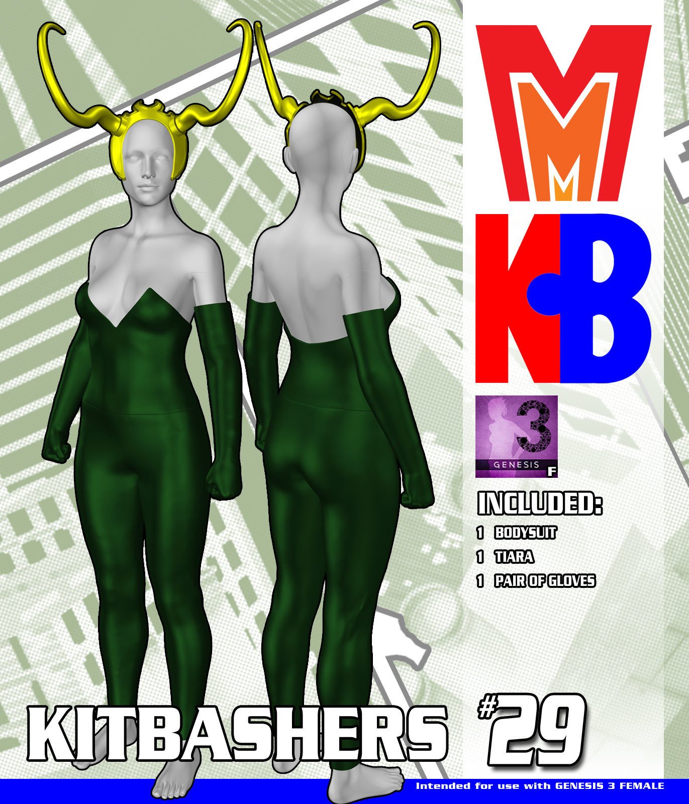 Kitbashers 029 MMG3F by: MightyMite, 3D Models by Daz 3D