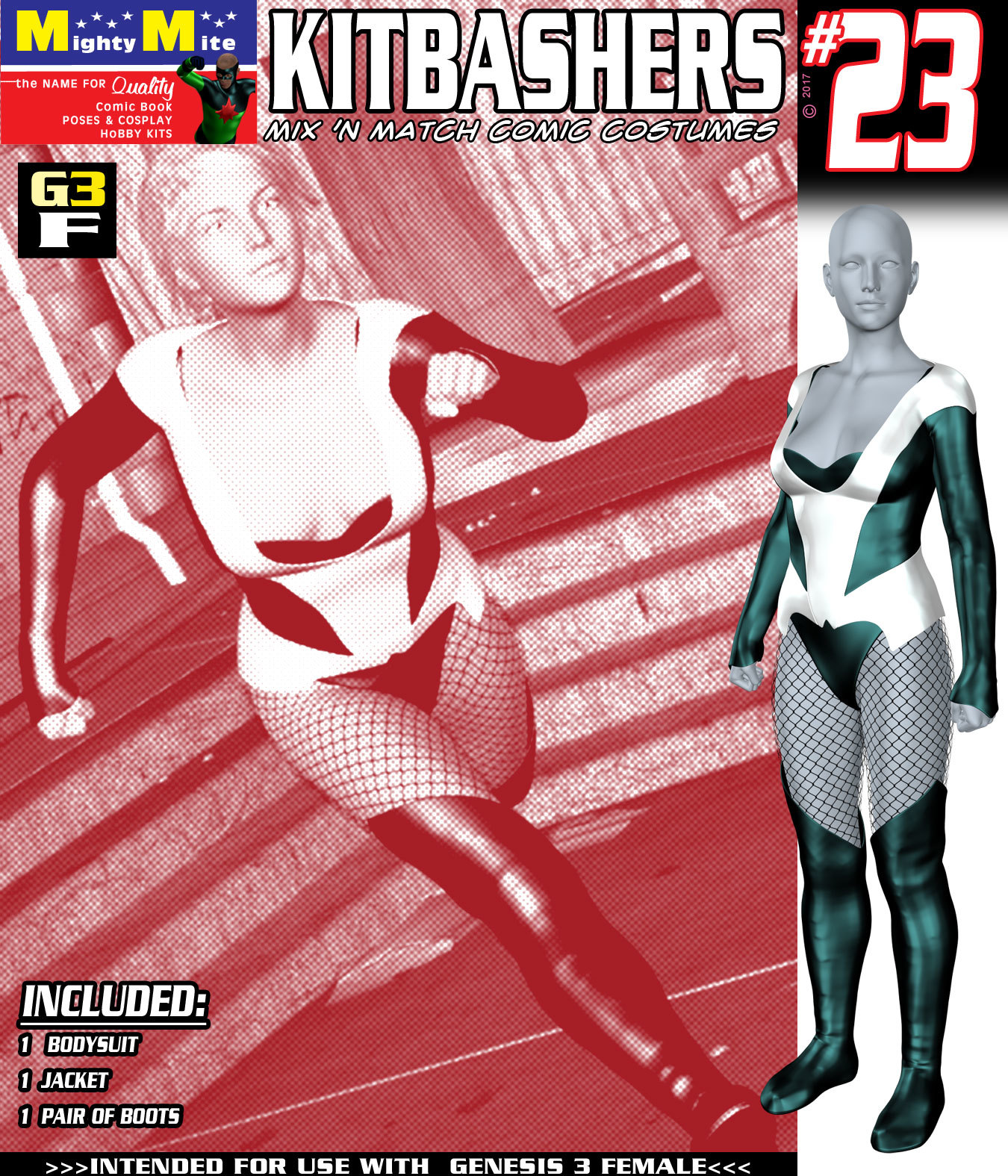 Kitbashers 023 MMG3F by: MightyMite, 3D Models by Daz 3D