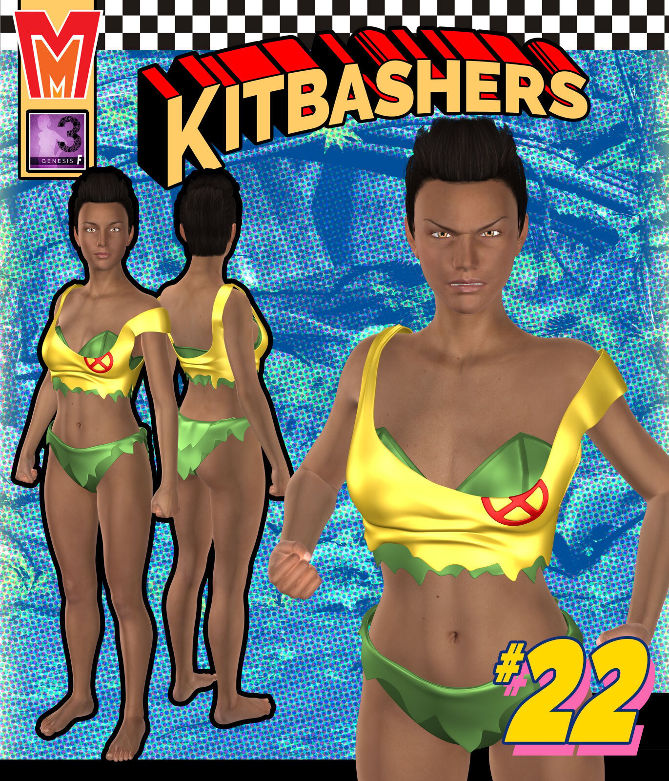 Kitbashers 022 MMG3F by: MightyMite, 3D Models by Daz 3D