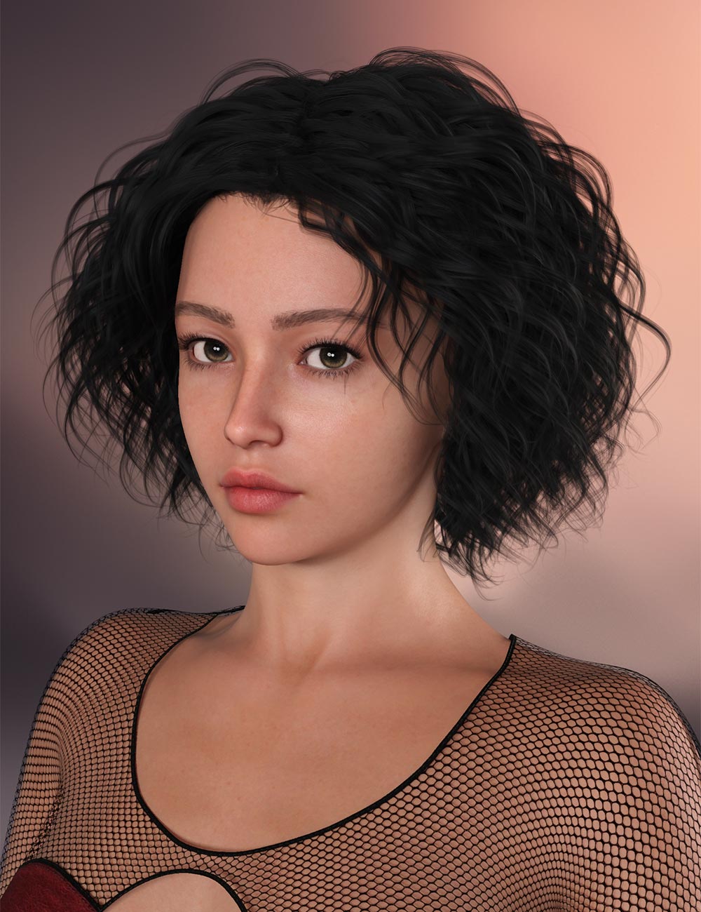 Caera Hair for Genesis 9 and Genesis 8 Male and Female by: Prae, 3D Models by Daz 3D