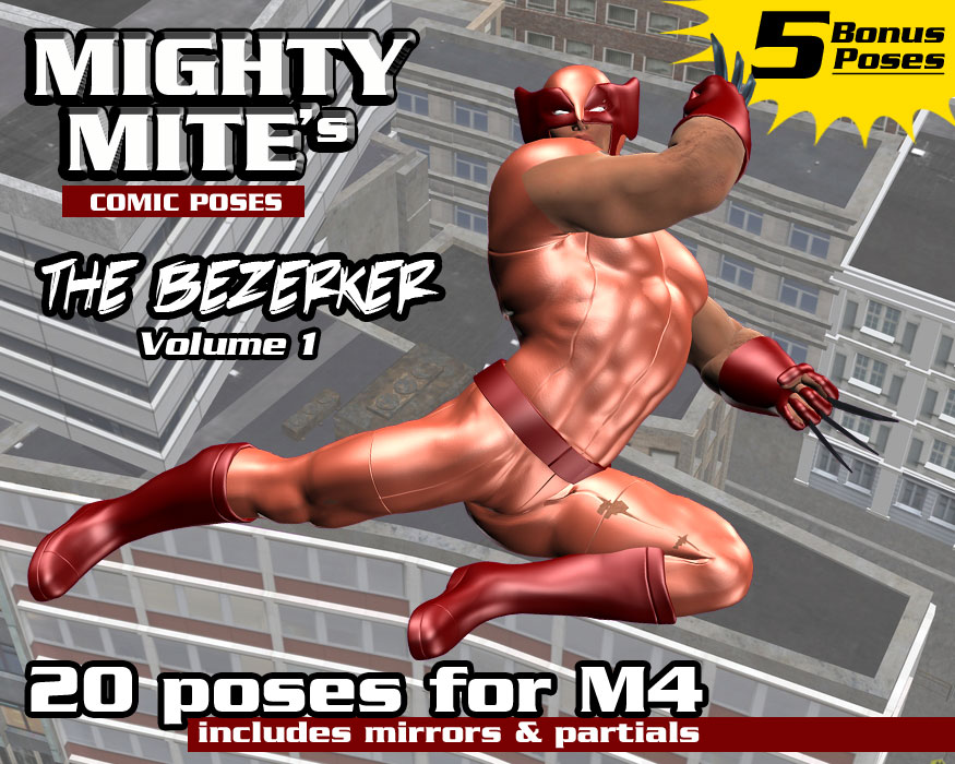 The Berserker v01 MM4M by: MightyMite, 3D Models by Daz 3D