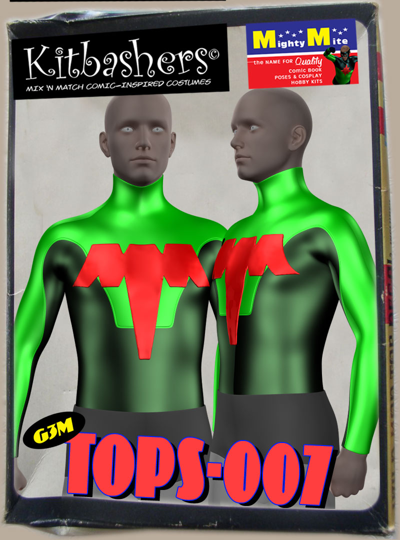 Tops 007 MMKBG3M by: MightyMite, 3D Models by Daz 3D
