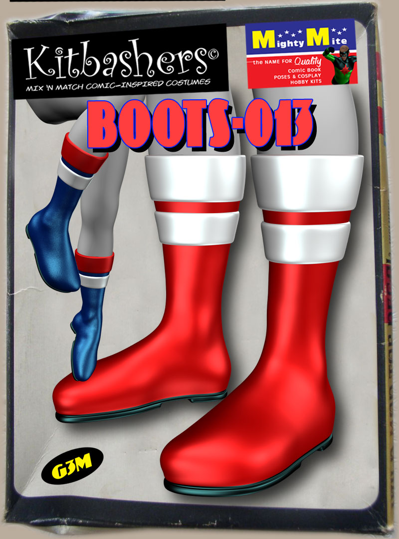 Boots-013 MMKBG3M by: MightyMite, 3D Models by Daz 3D