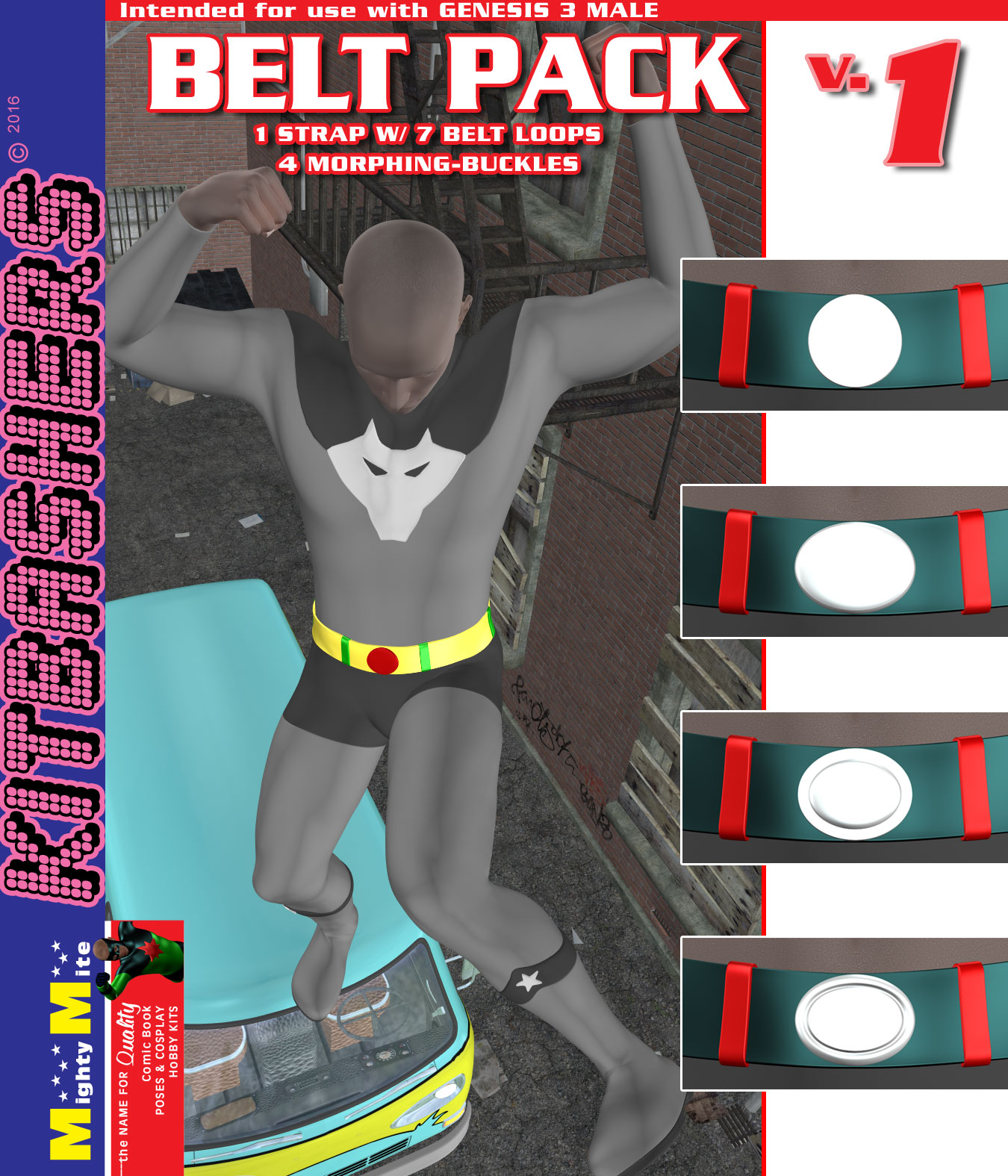 Belts v01 MMKBG3M by: MightyMite, 3D Models by Daz 3D