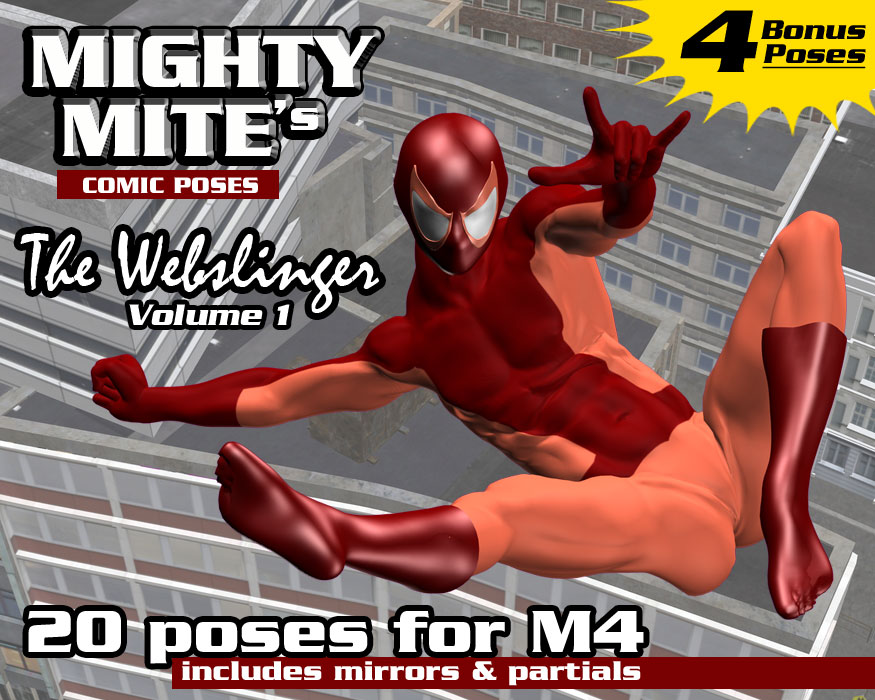 The Webslinger v01 MM4M by: MightyMite, 3D Models by Daz 3D