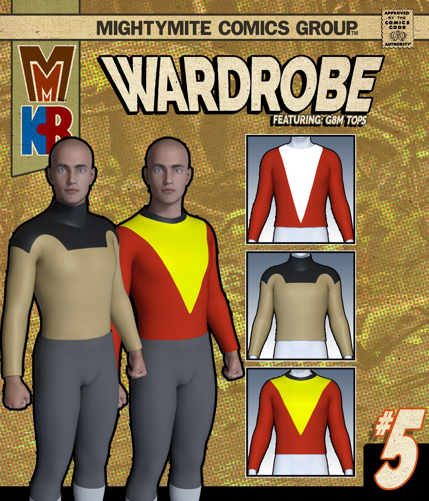 Wardrobe 005 MMKBG8M by: MightyMite, 3D Models by Daz 3D