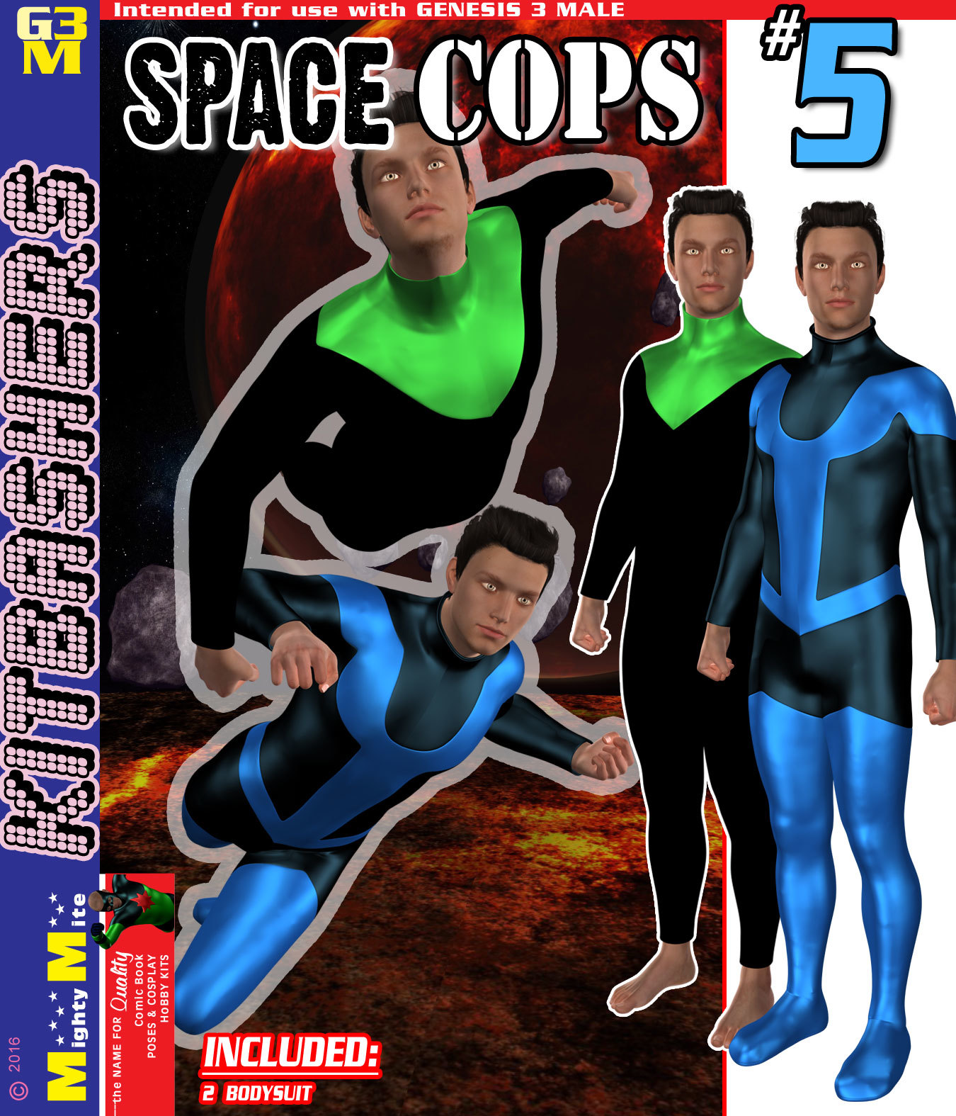 Space Cops 005 MMG3M by: MightyMite, 3D Models by Daz 3D