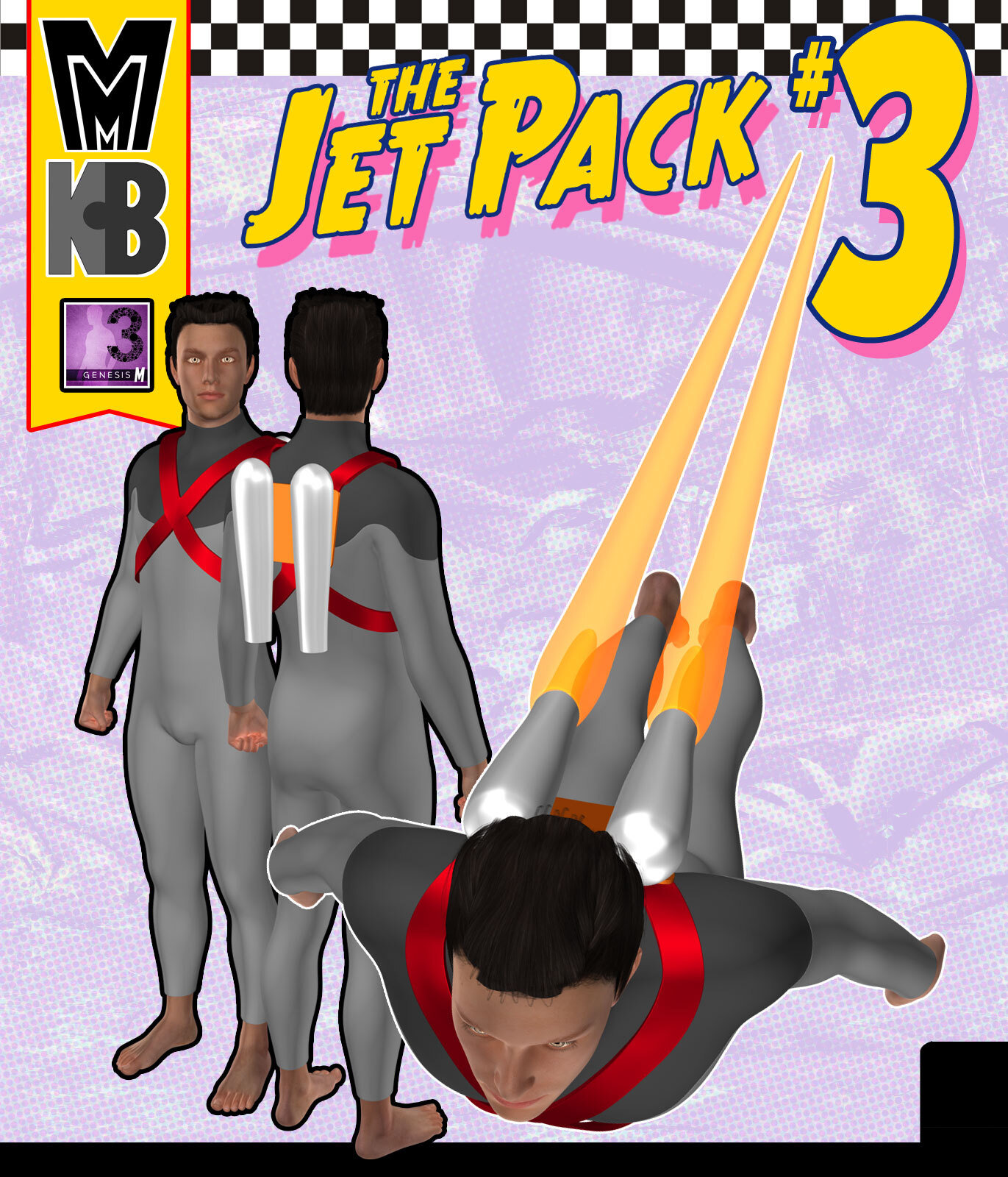 Jet Pack 003 MMKBG3M by: MightyMite, 3D Models by Daz 3D