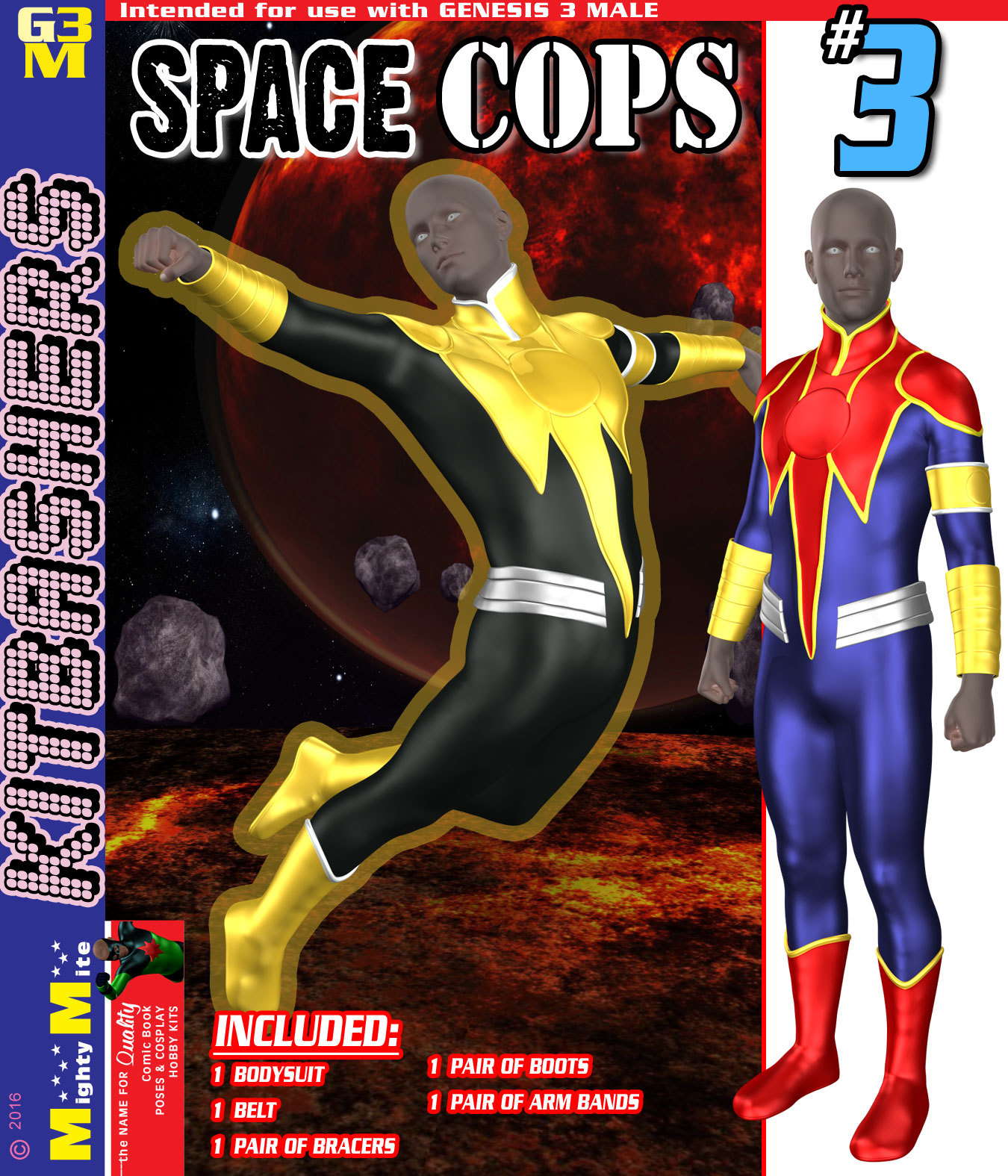 Space Cops 003 MMKBG3M by: MightyMite, 3D Models by Daz 3D