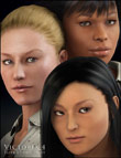 V4 Elite Ethnic Faces by: , 3D Models by Daz 3D