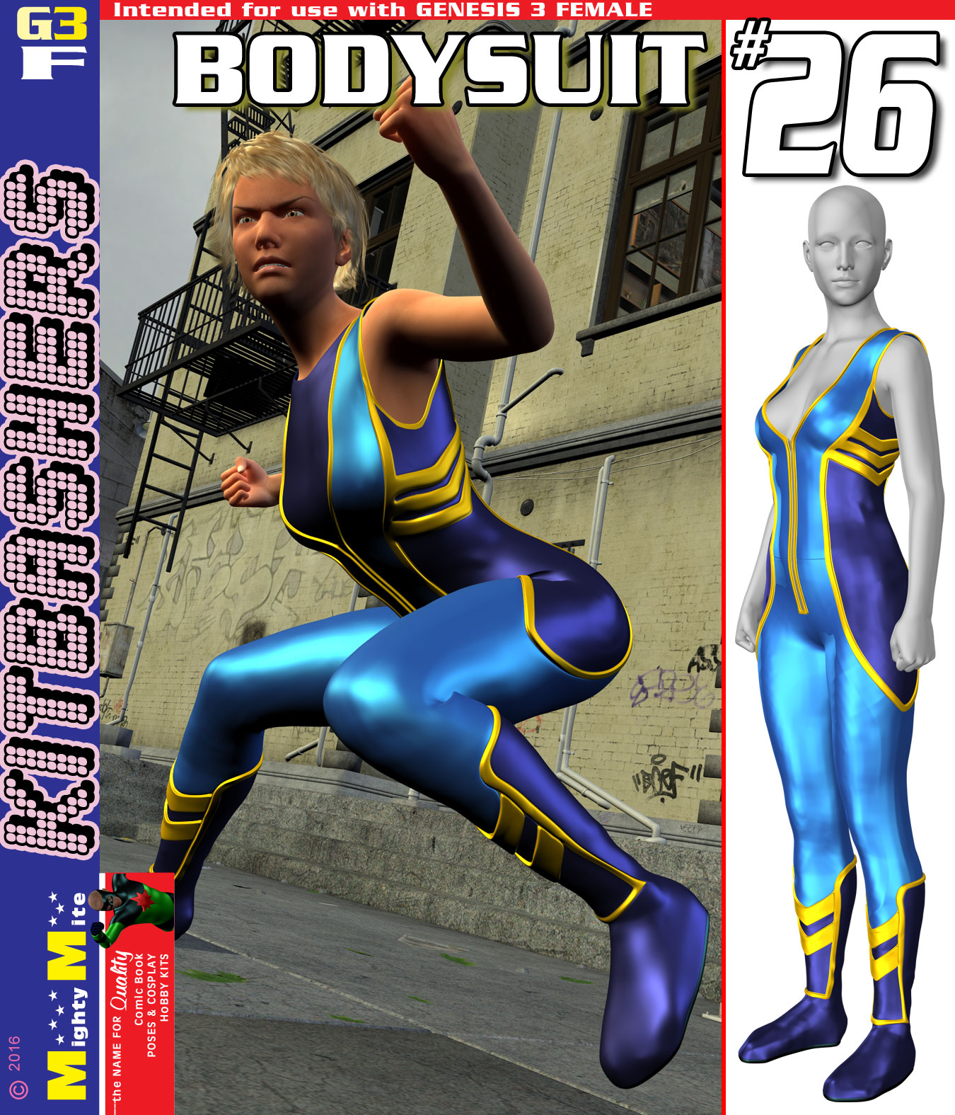 Bodysuit 026 MMKBG3F by: MightyMite, 3D Models by Daz 3D