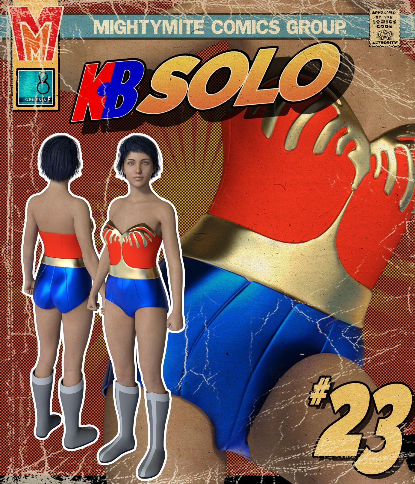 Solo 023 MMKBG8F by: MightyMite, 3D Models by Daz 3D