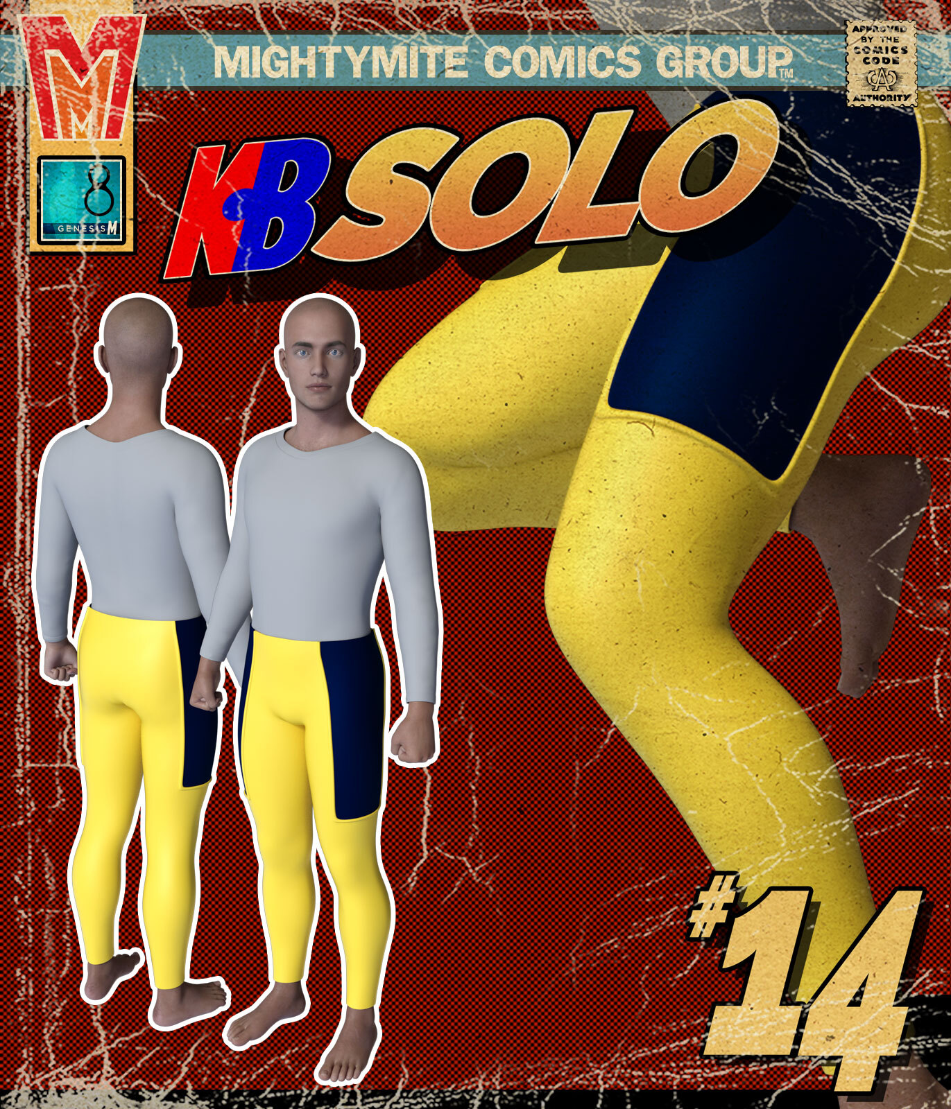 Solo 014 MMKBG8M by: MightyMite, 3D Models by Daz 3D