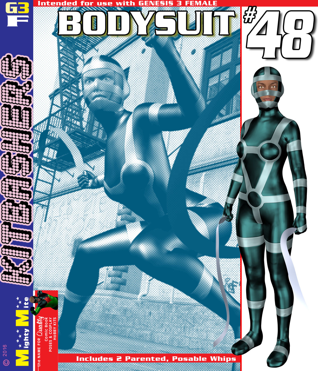 Bodysuit 048 MMKBG3F by: MightyMite, 3D Models by Daz 3D