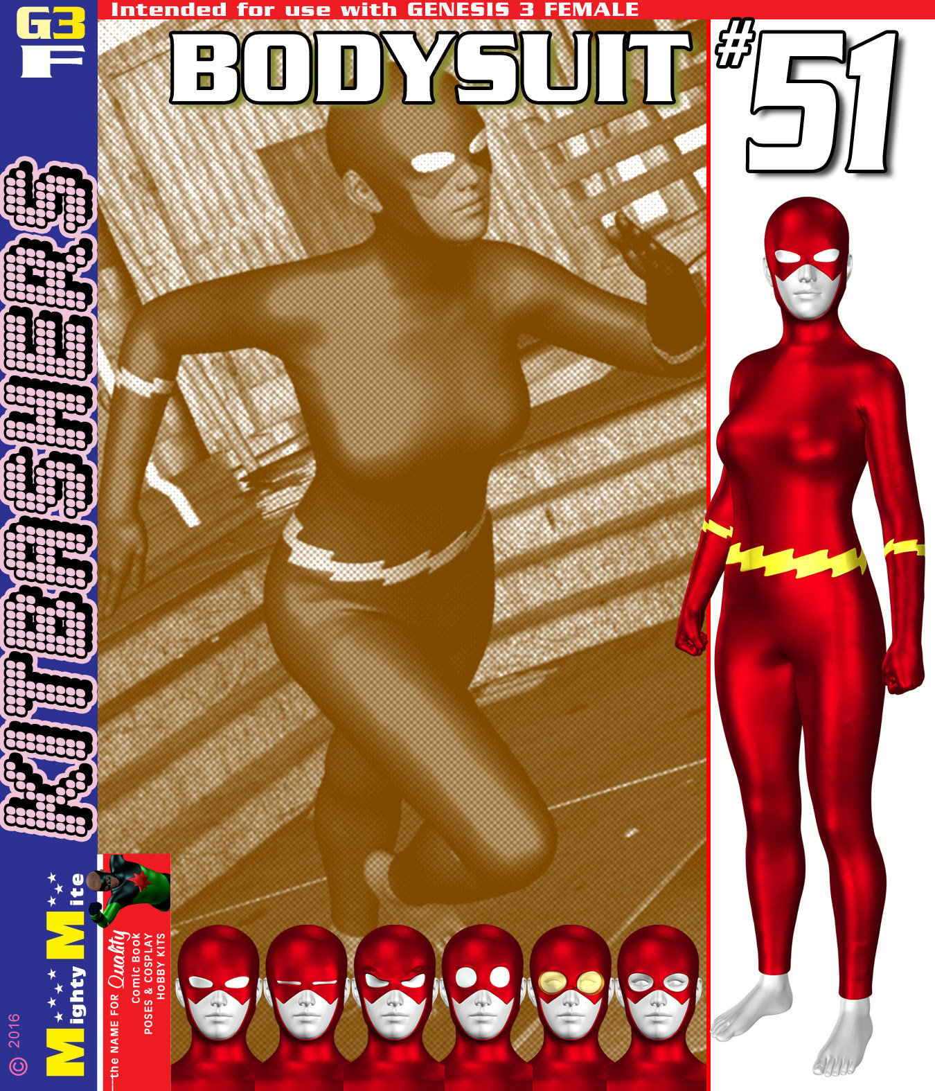 Bodysuit 051 MMKBG3F by: MightyMite, 3D Models by Daz 3D