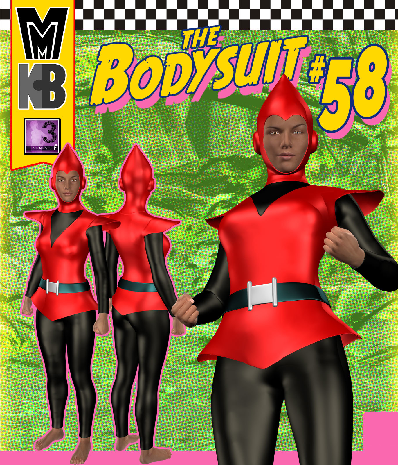 Bodysuit 058 MMKBG3F by: MightyMite, 3D Models by Daz 3D