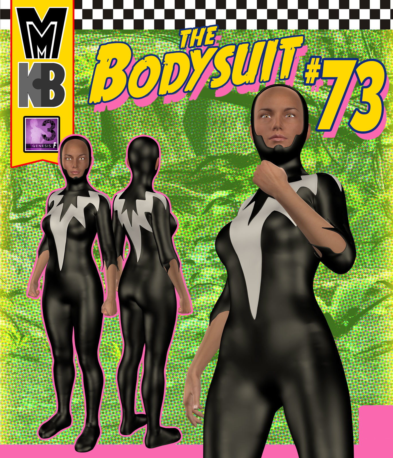 Bodysuit 073 MMKBG3F by: MightyMite, 3D Models by Daz 3D