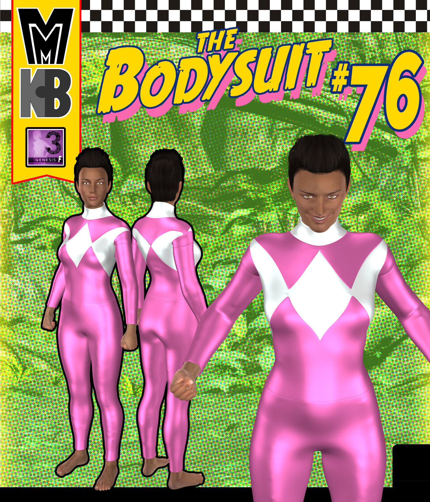 Bodysuit 076 MMKBG3F by: MightyMite, 3D Models by Daz 3D