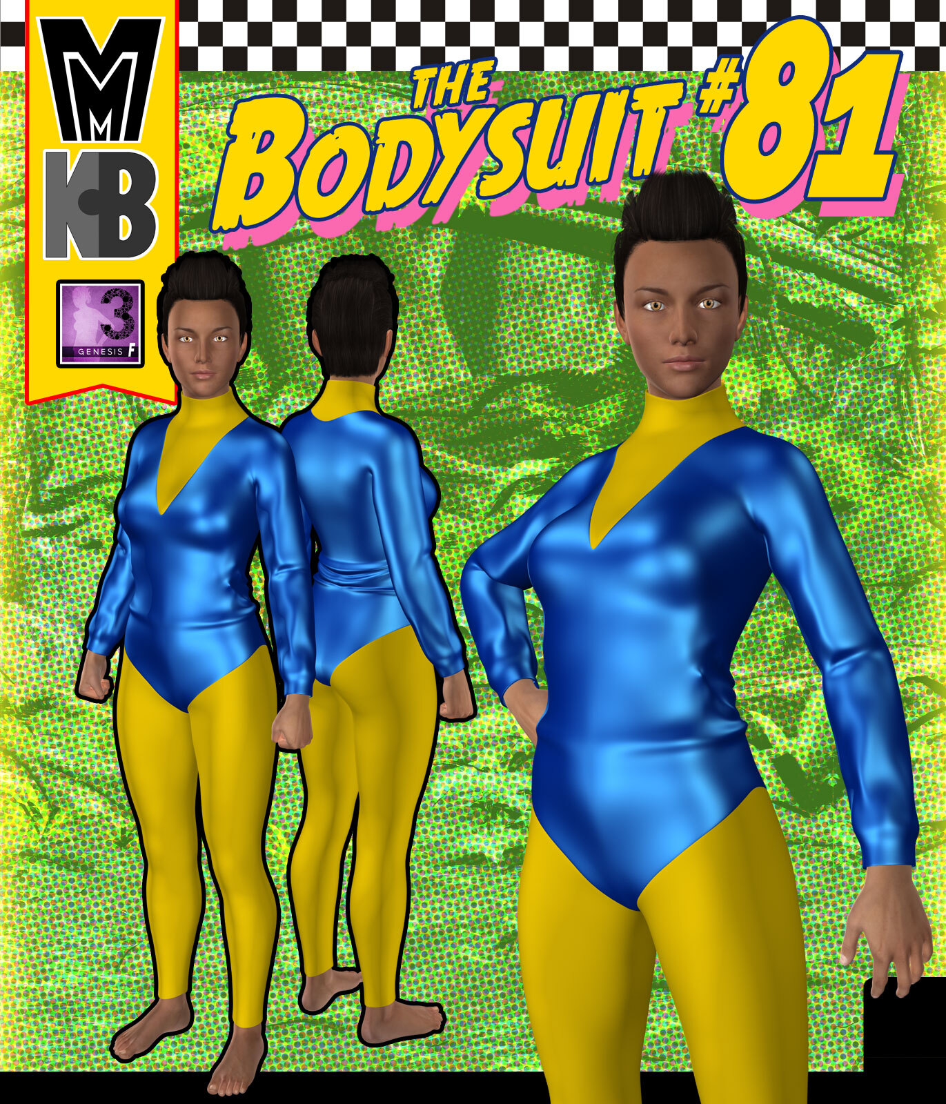 Bodysuit 081 MMKBG3F by: MightyMite, 3D Models by Daz 3D