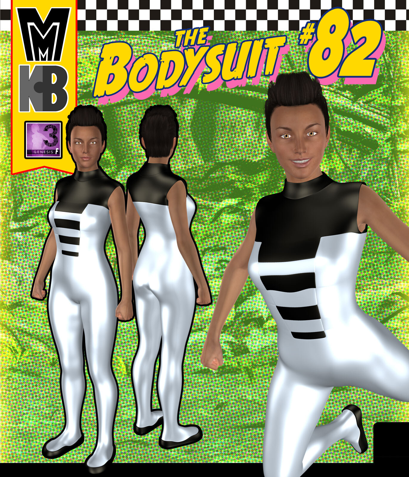 Bodysuit 082 MMKBG3F by: MightyMite, 3D Models by Daz 3D