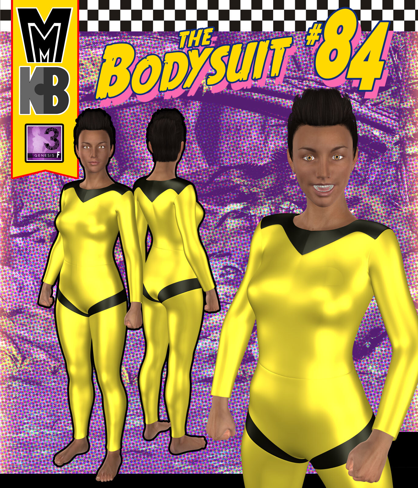 Bodysuit 084 MMKBG3F by: MightyMite, 3D Models by Daz 3D