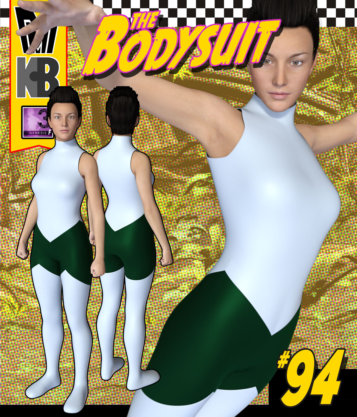 Bodysuit 094 MMKBG3F by: MightyMite, 3D Models by Daz 3D