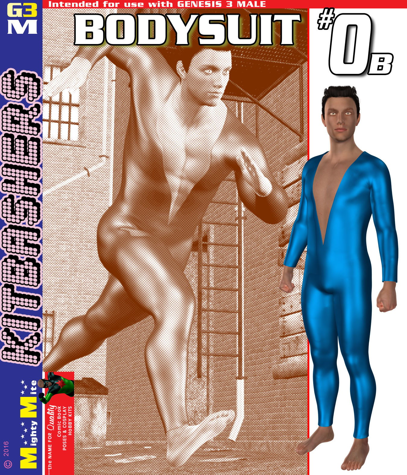 Bodysuit 000B MMKBG3M by: MightyMite, 3D Models by Daz 3D