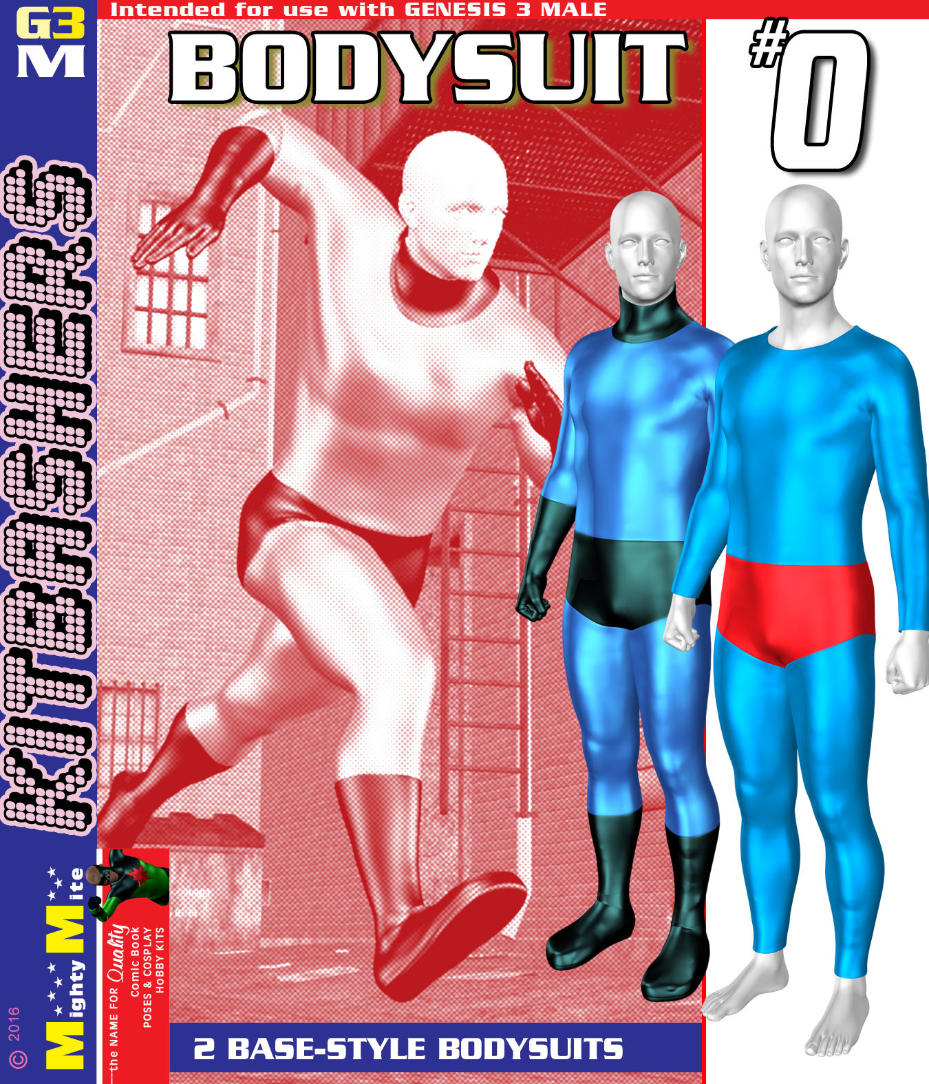 Bodysuit 000 MMKBG3M by: MightyMite, 3D Models by Daz 3D