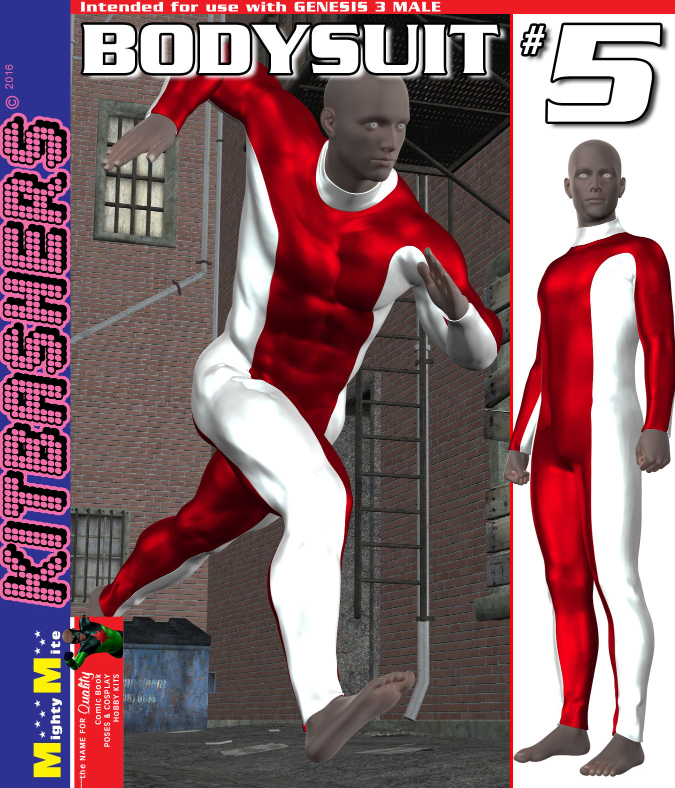 Bodysuit 005 MMKBG3M by: MightyMite, 3D Models by Daz 3D