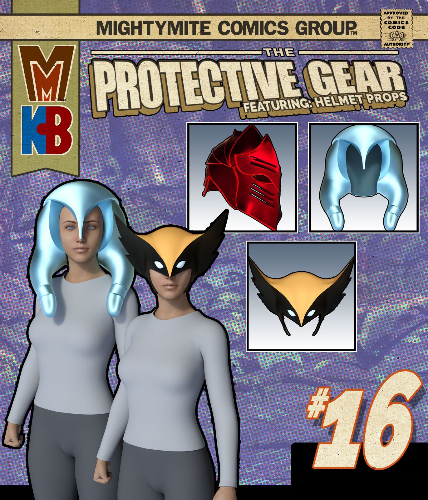 Protective Gear 016 MMKB by: MightyMite, 3D Models by Daz 3D