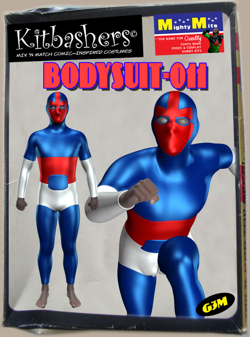 Bodysuit 011 MMKBG3M by: MightyMite, 3D Models by Daz 3D