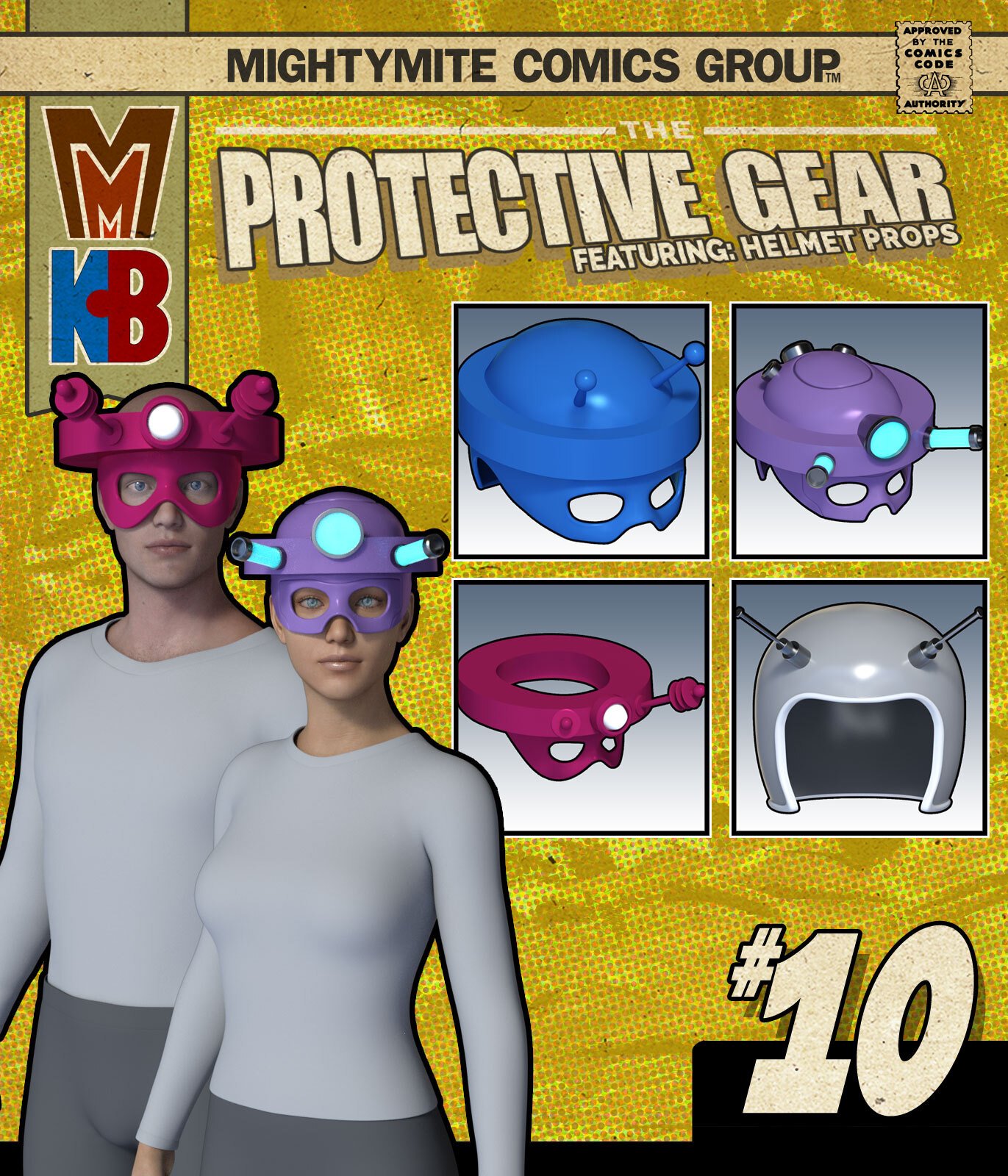 Protective Gear 010 MMKB by: MightyMite, 3D Models by Daz 3D