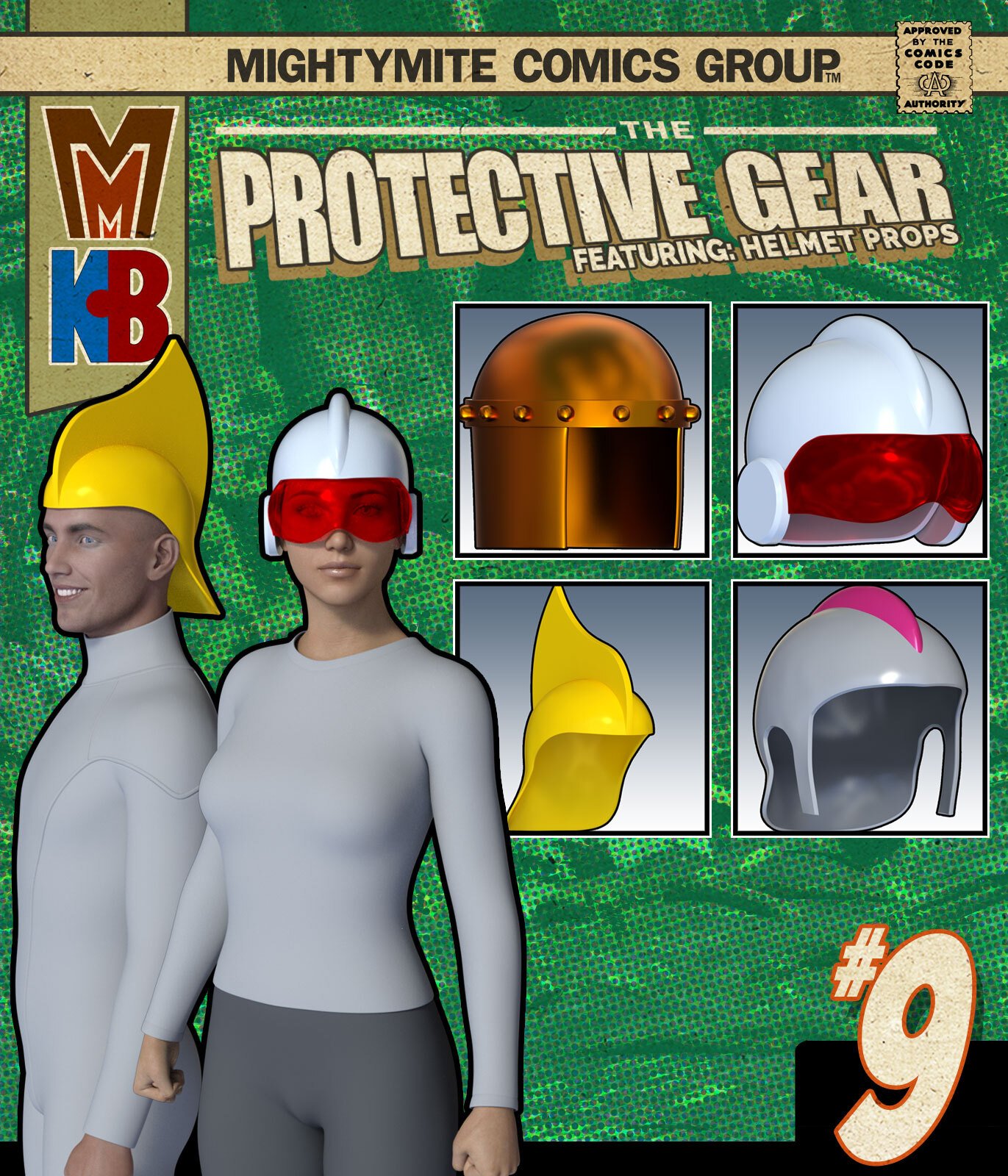 Protective Gear 009 MMKB by: MightyMite, 3D Models by Daz 3D